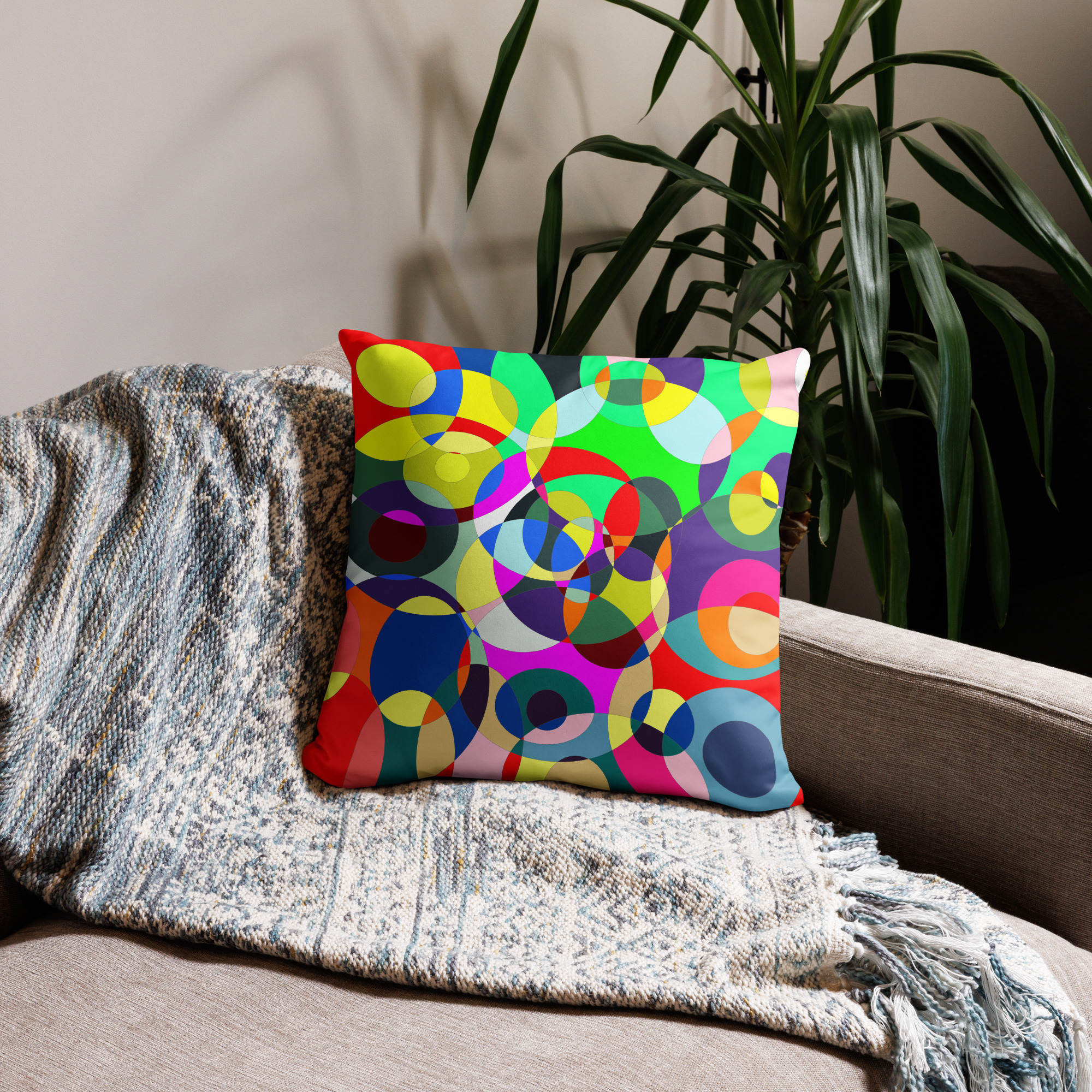 #-10-Chaos und Harmonie-Canvas-Basic Pillow – Bild 2