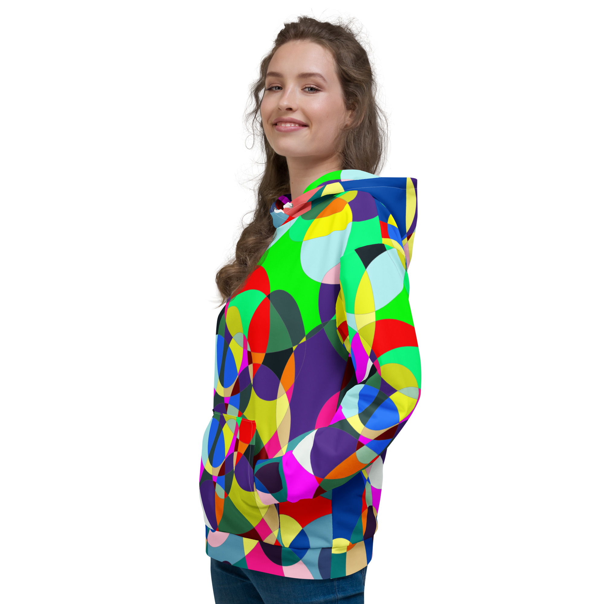 #-10-Chaos und Harmonie-Canvas-Unisex Hoodie – Bild 4