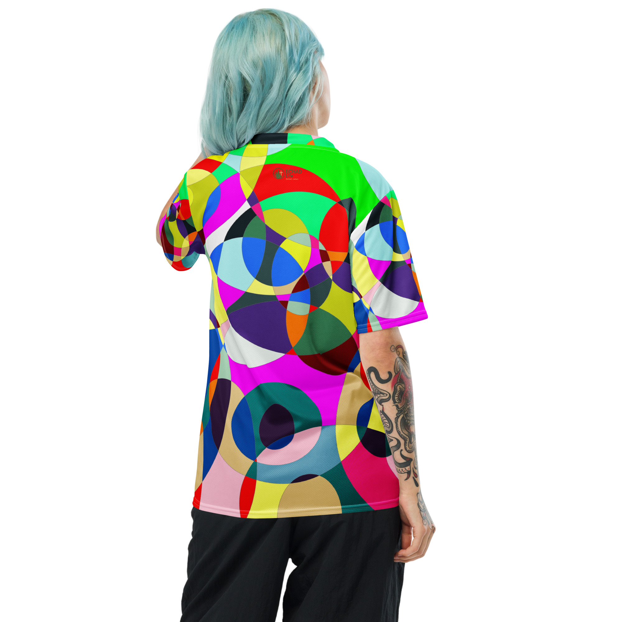 #-10-Chaos und Harmonie-Canvas-Recycled unisex sports jersey – Bild 3