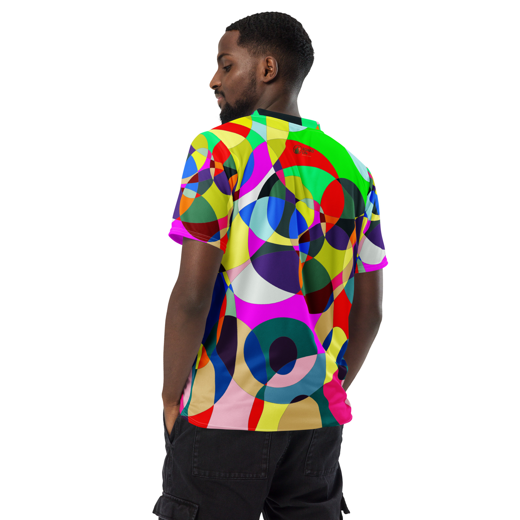 #-10-Chaos und Harmonie-Canvas-Recycled unisex sports jersey – Bild 5