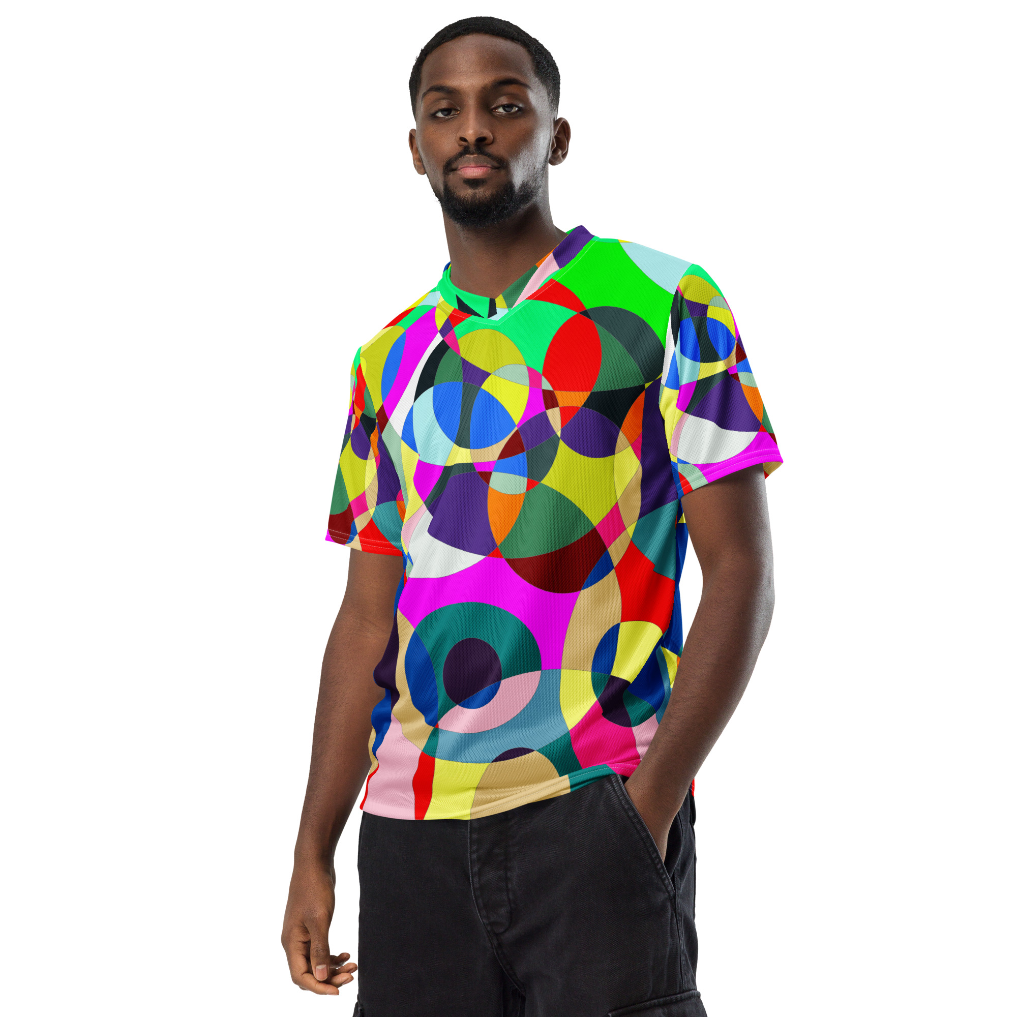 #-10-Chaos und Harmonie-Canvas-Recycled unisex sports jersey – Bild 10