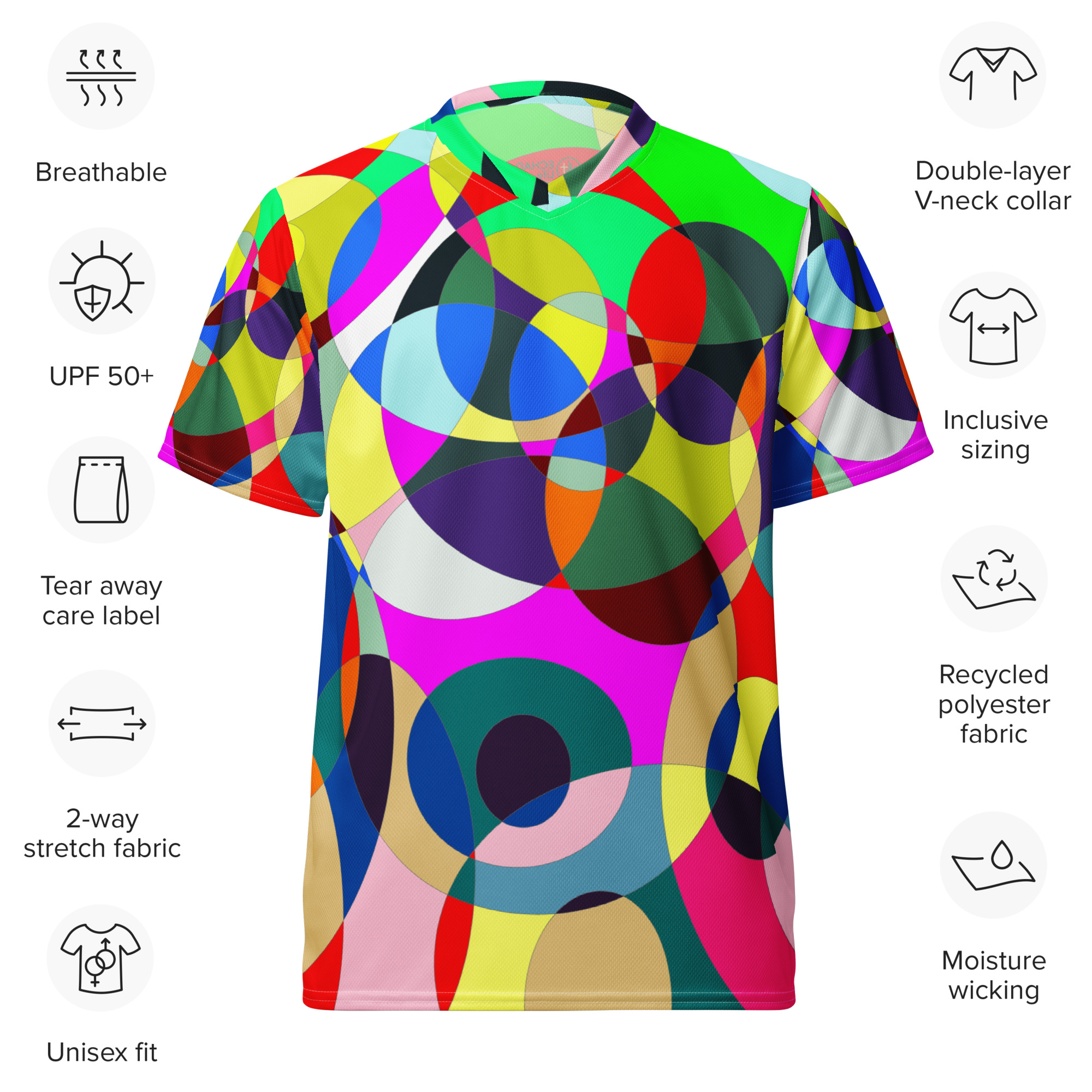 #-10-Chaos und Harmonie-Canvas-Recycled unisex sports jersey – Bild 14