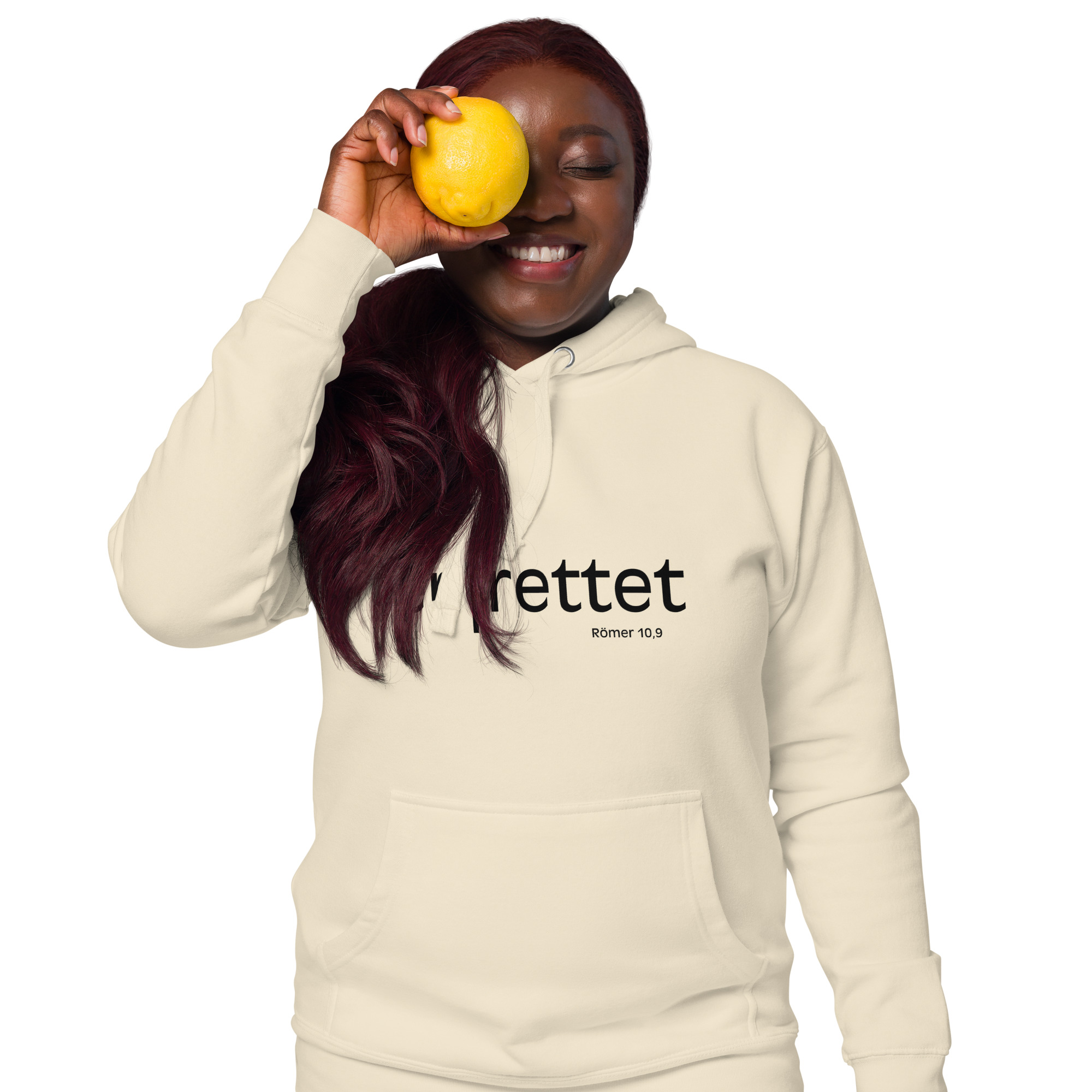 #-05-Glaube, Taufe, Erlösung: Er Rettet Jesus Christus T-Shirt-Unisex Hoodie – Bild 3