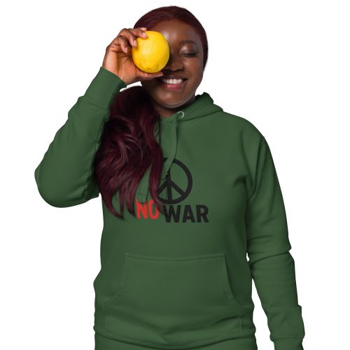 #-09-no-war-Unisex Hoodie – Bild 7