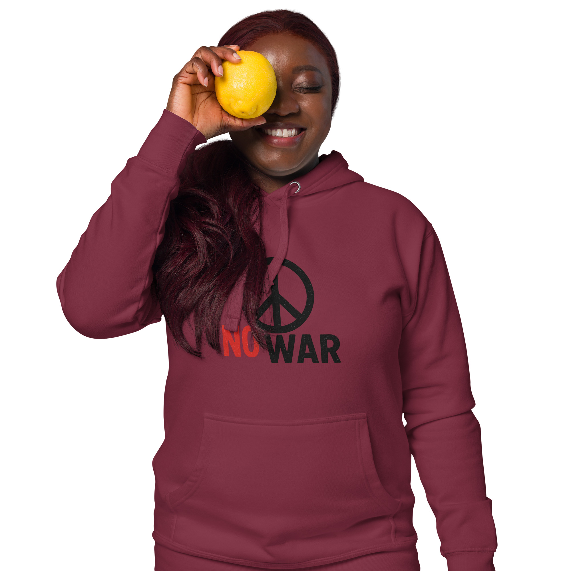 #-09-no-war-Unisex Hoodie – Bild 3