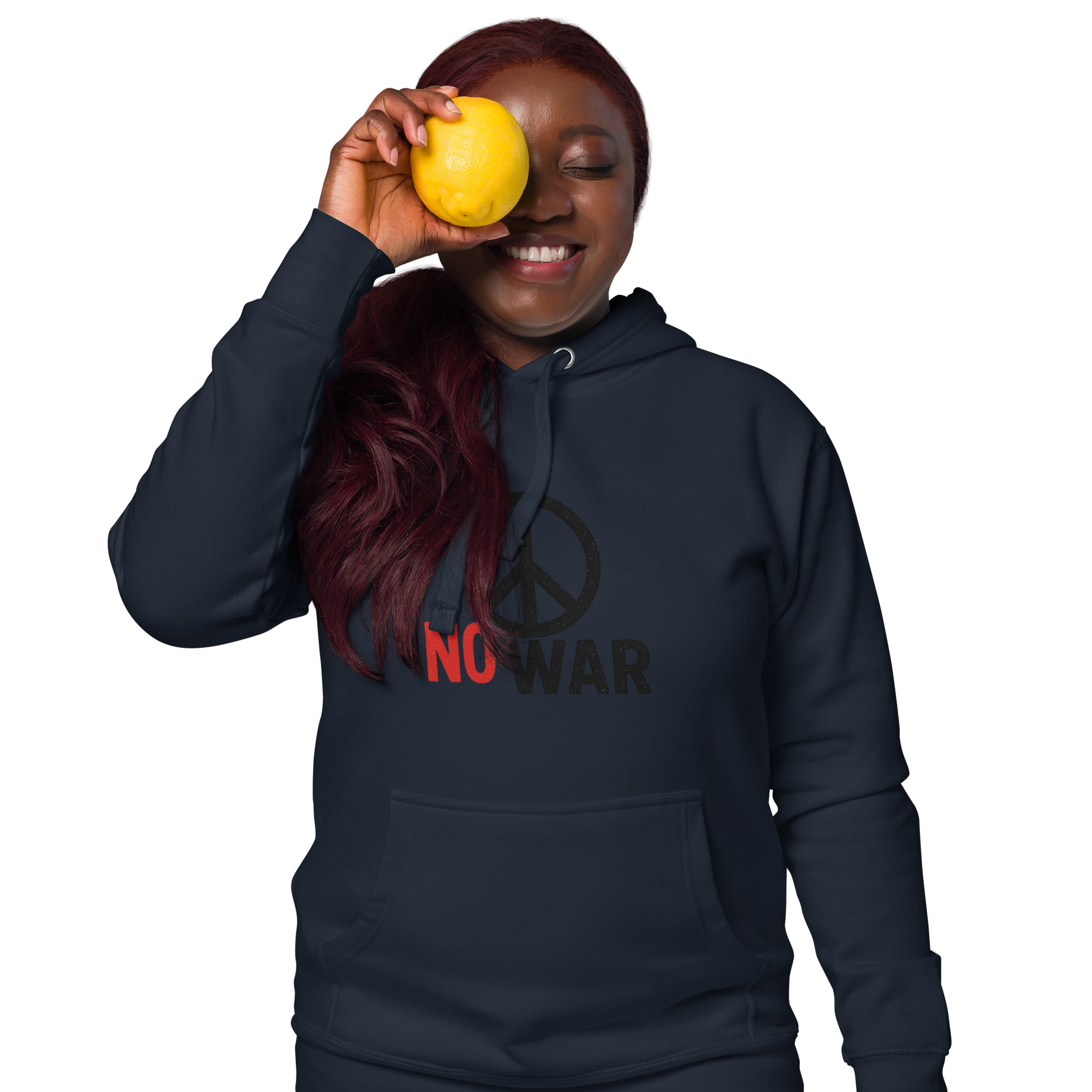 #-09-no-war-Unisex Hoodie – Bild 2