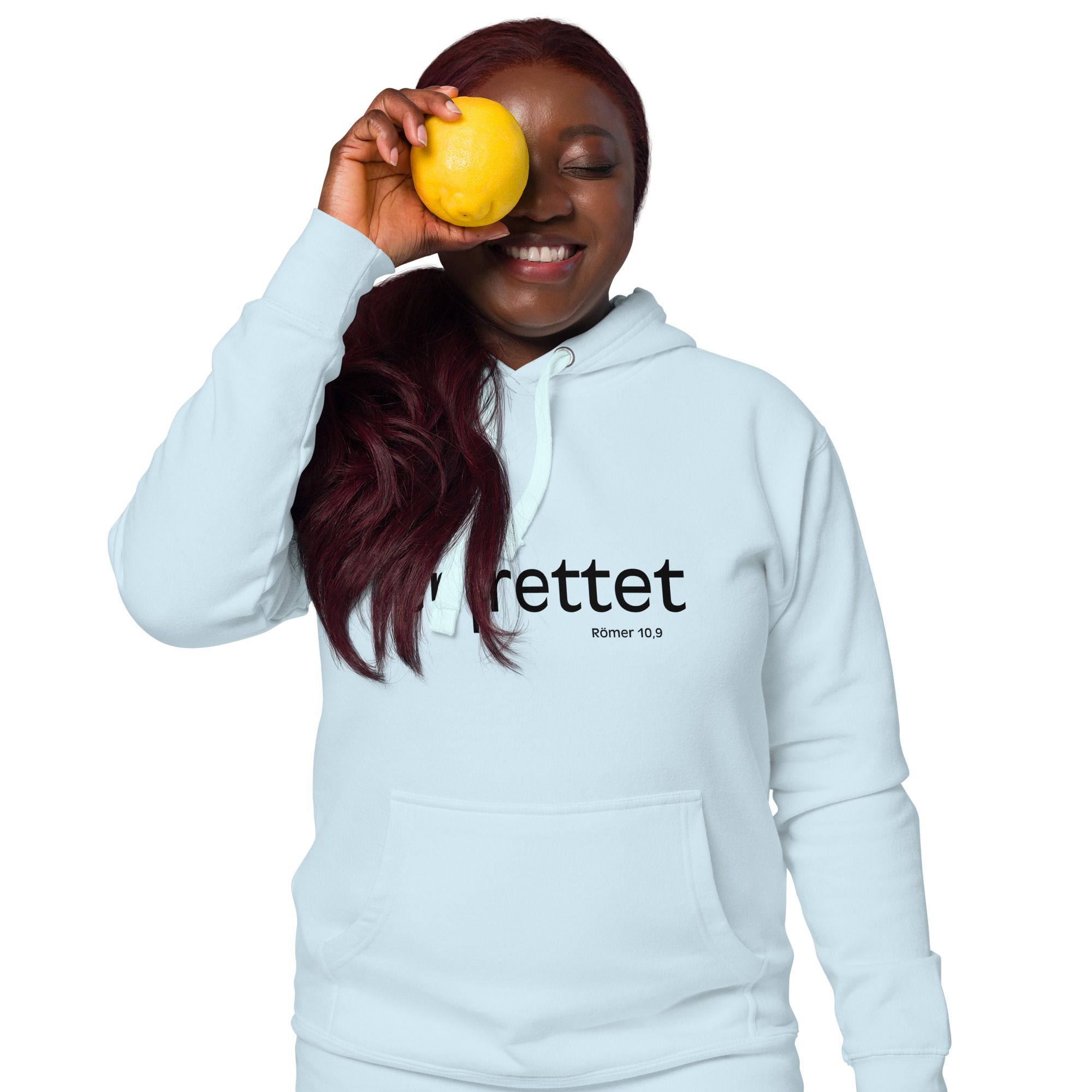 #-05-Glaube, Taufe, Erlösung: Er Rettet Jesus Christus T-Shirt-Unisex Hoodie – Bild 2