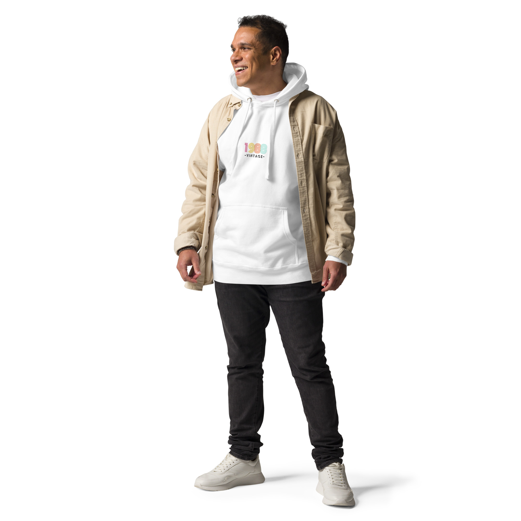 #-02-1988-vintage-Unisex Hoodie – Bild 6