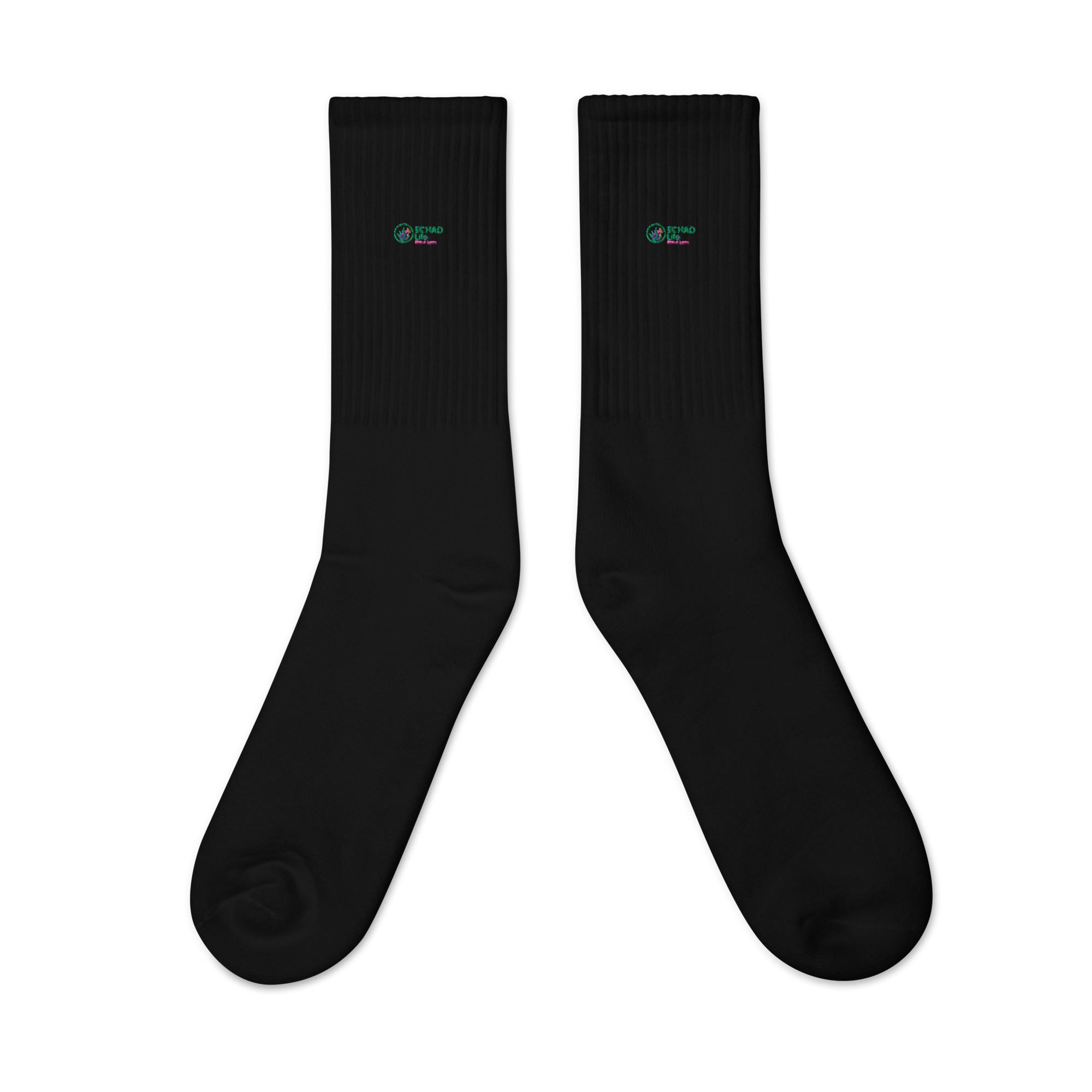 #-08-valuable-in-Gods-eyes-Embroidered socks – Bild 3