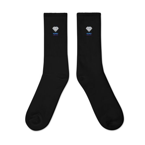 #-08-valuable-in-Gods-eyes-Embroidered socks – Bild 2
