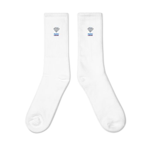 #-08-valuable-in-Gods-eyes-Embroidered socks – Bild 5