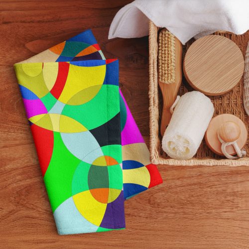 #-10-Chaos und Harmonie-Canvas-Hand towel
