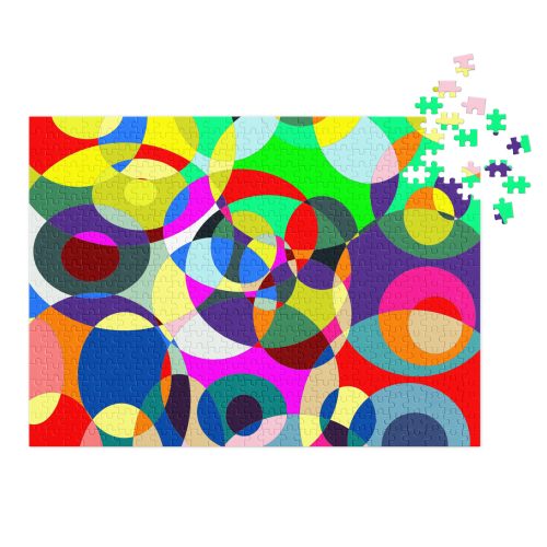 #-10-Chaos und Harmonie-Canvas-Jigsaw puzzle with tin – Bild 5