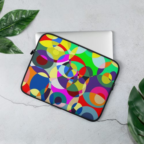 #-10-Chaos und Harmonie-Canvas-Laptop Sleeve – Bild 2