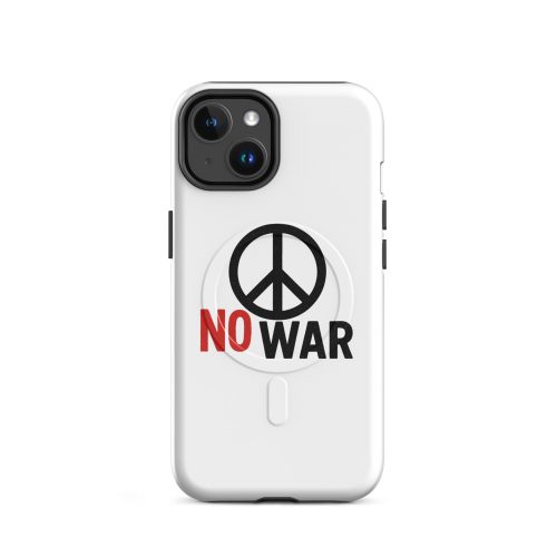 #-09-no-war-MagSafe® tough case for iPhone® – Bild 2