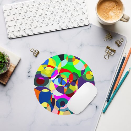 #-10-Chaos und Harmonie-Canvas-Round mouse pad