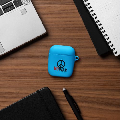 #-09-no-war-Rubber Case for AirPods® – Bild 3
