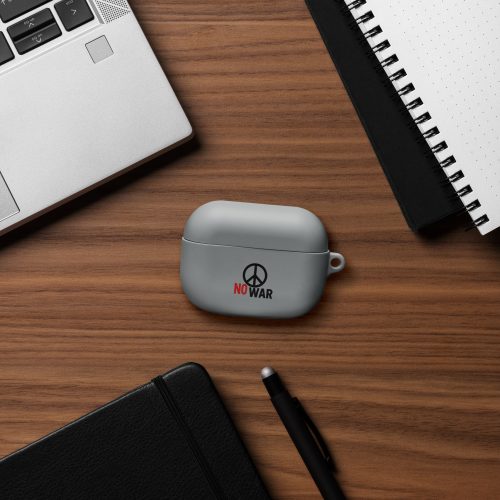 #-09-no-war-Rubber Case for AirPods® – Bild 6