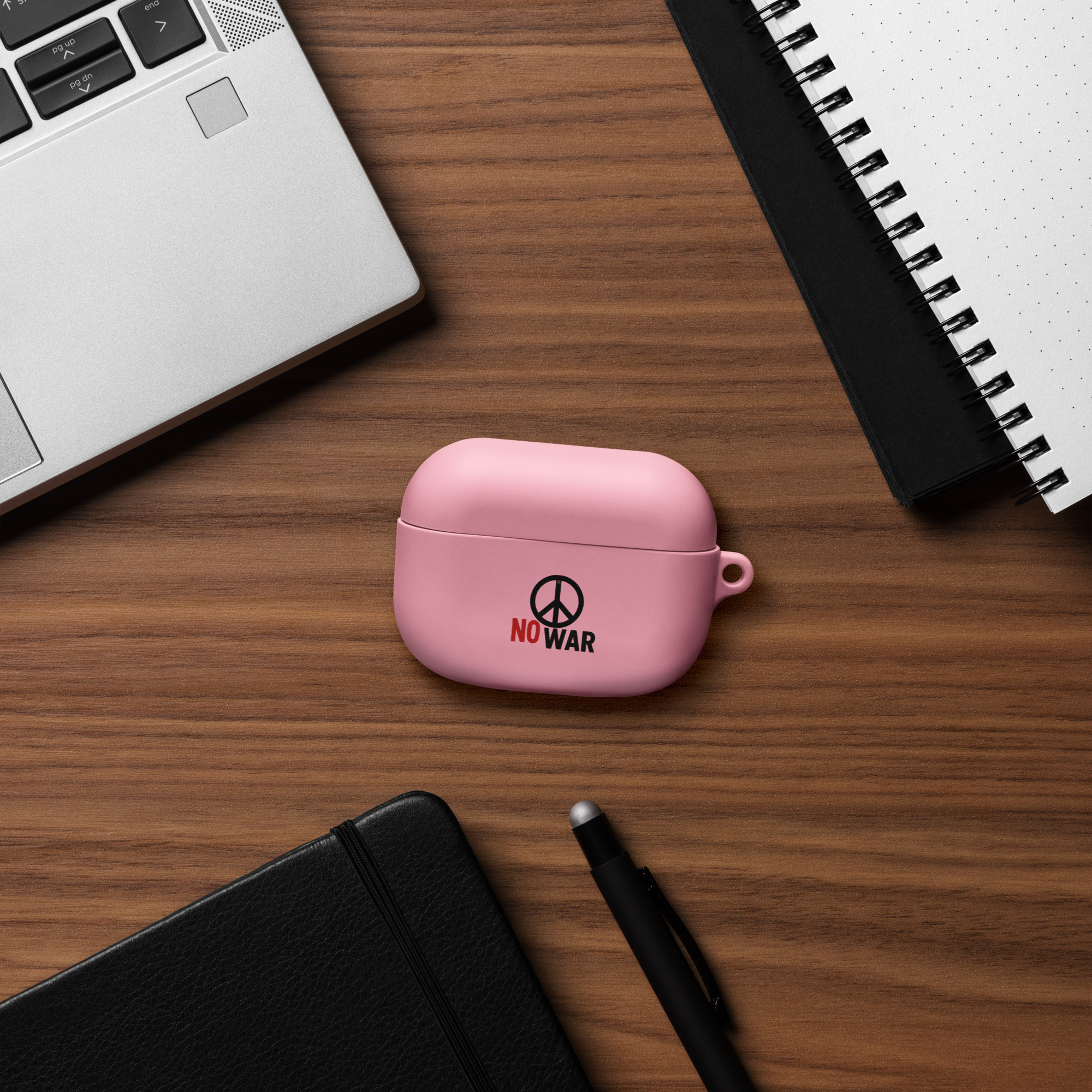 #-09-no-war-Rubber Case for AirPods® – Bild 10