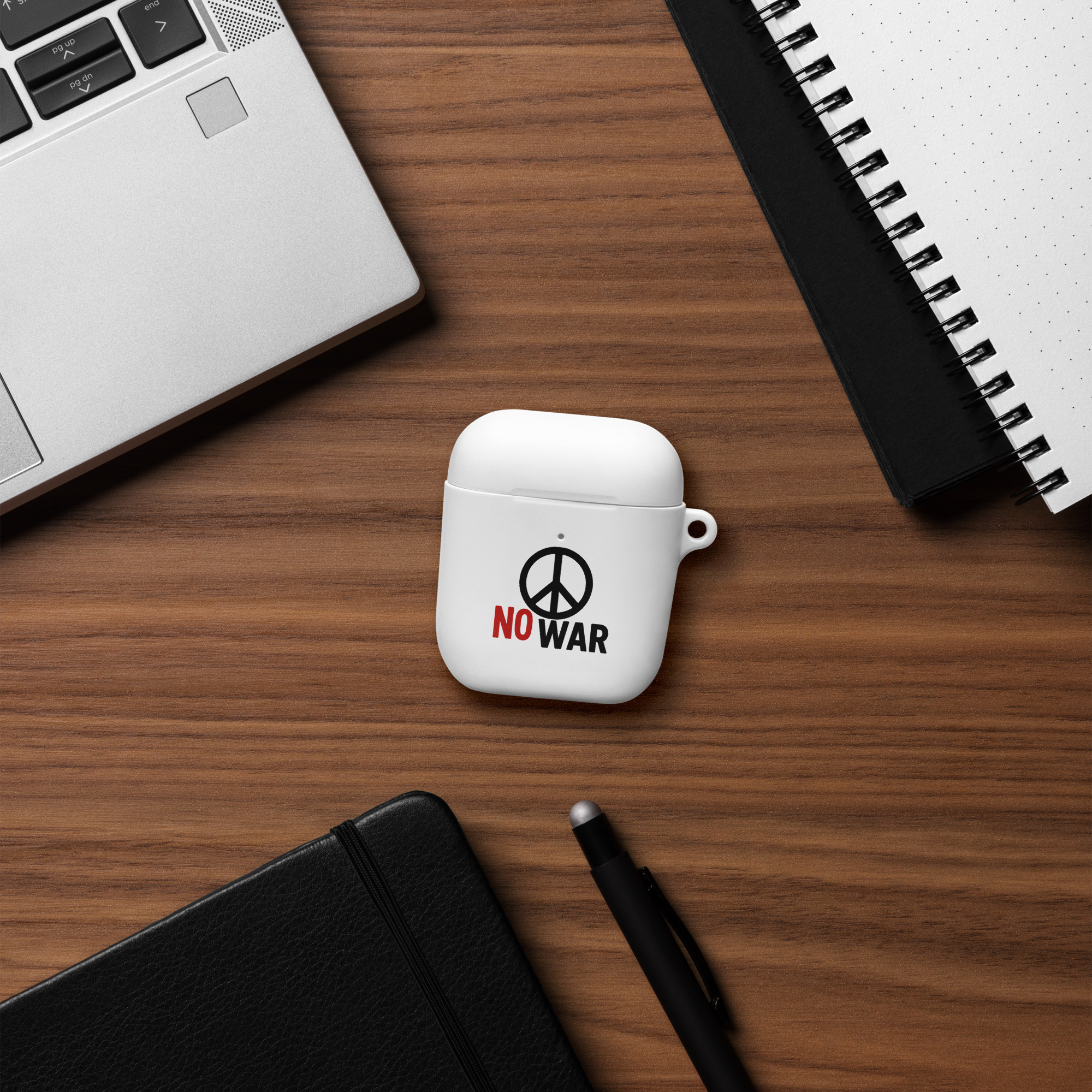 #-09-no-war-Rubber Case for AirPods® – Bild 13
