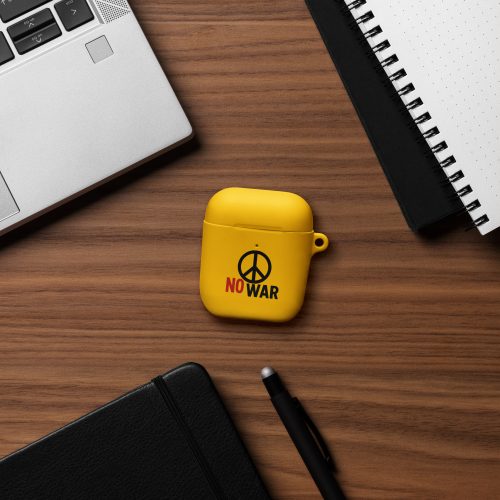 #-09-no-war-Rubber Case for AirPods® – Bild 7