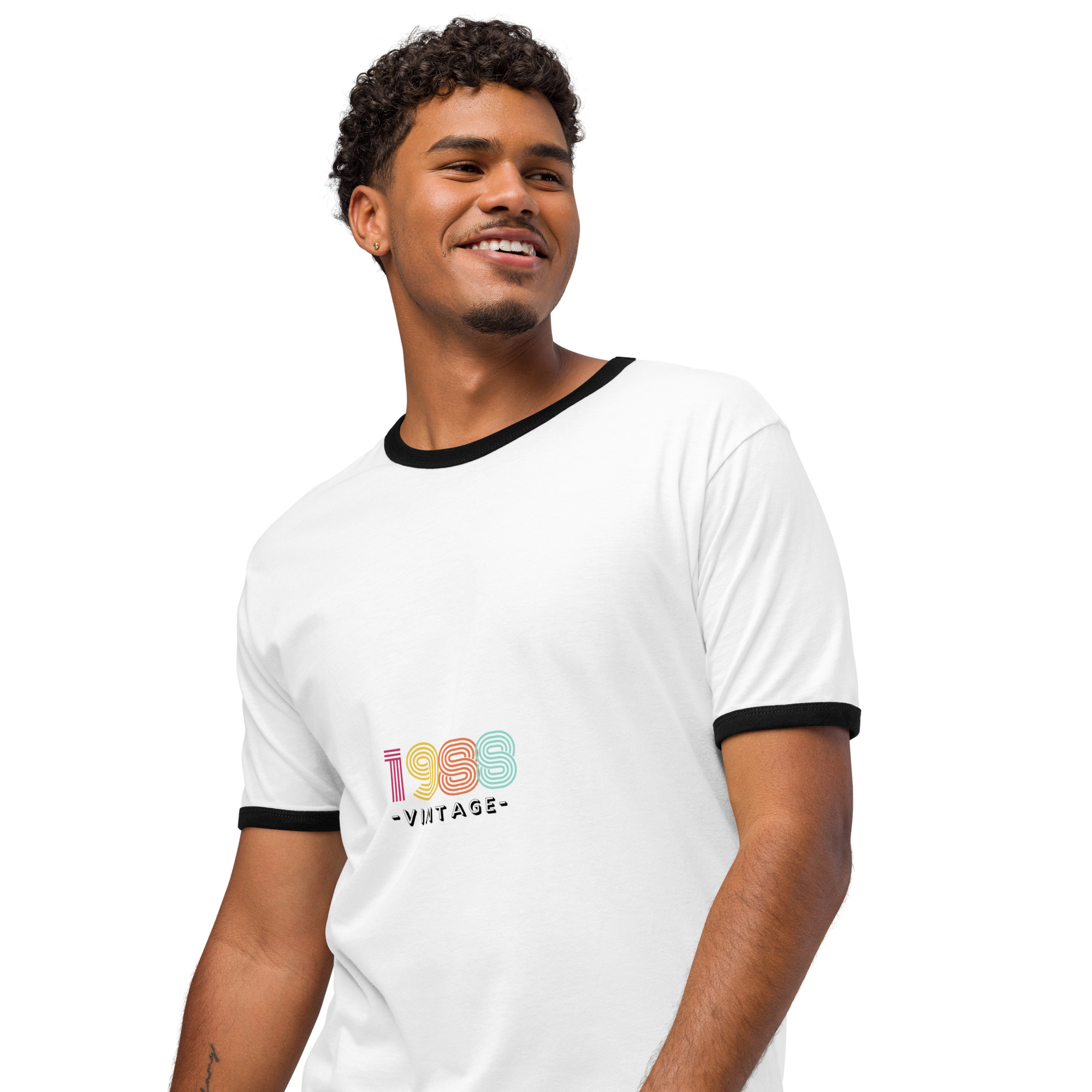 #-02-1988-vintage-Unisex ringer t-shirt – Bild 11