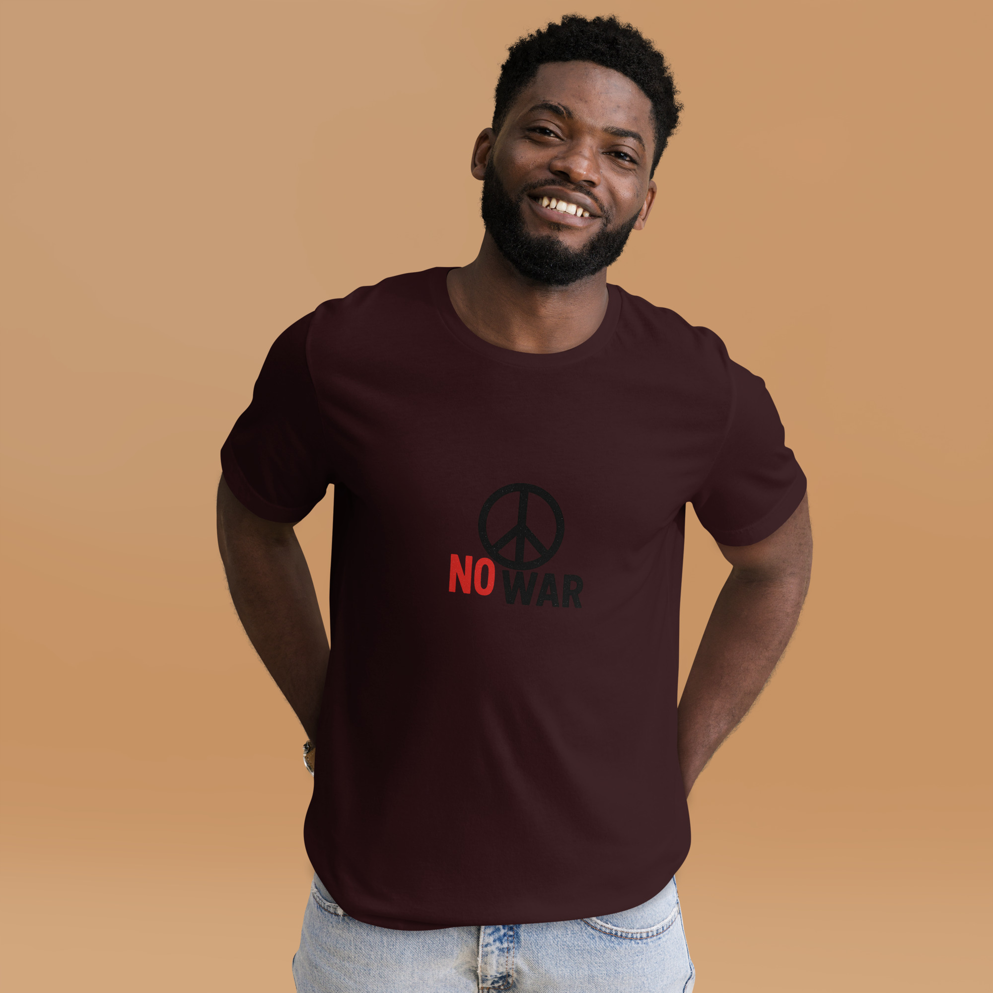 #-09-no-war-Unisex t-shirt – Bild 2