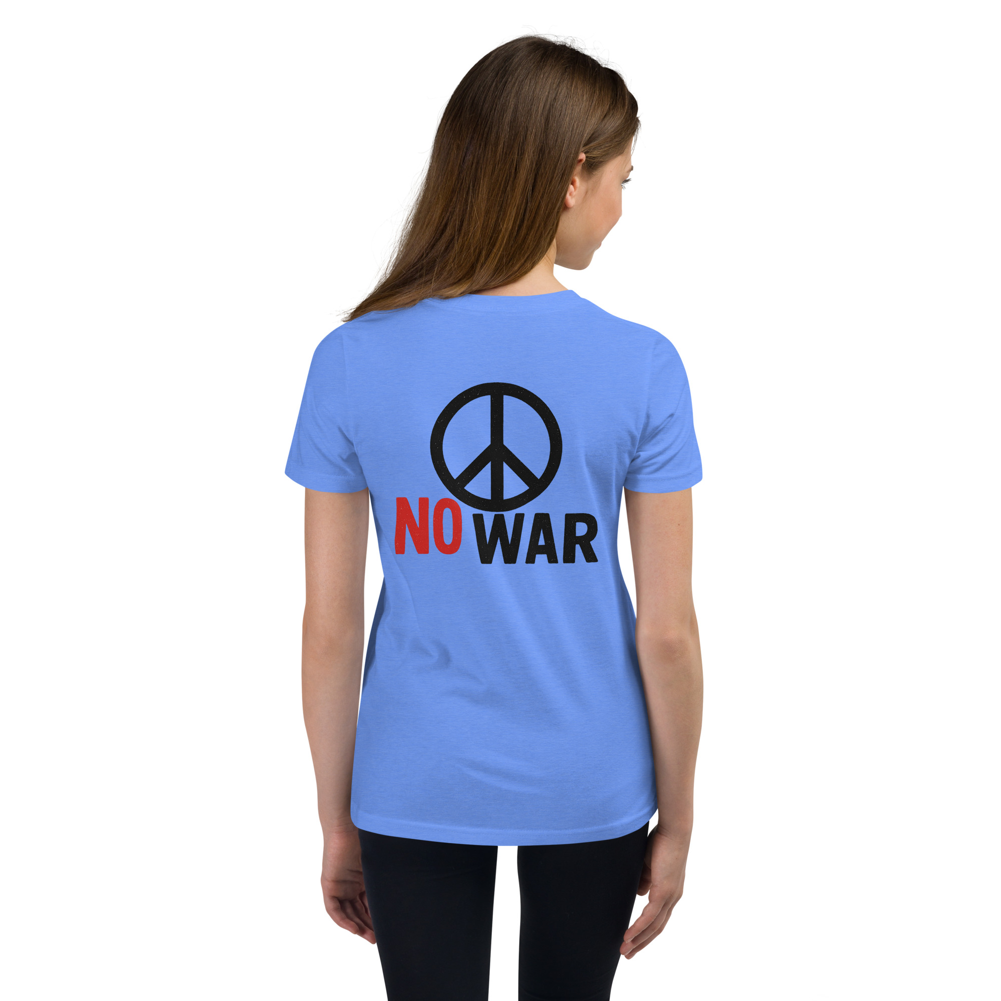 #-09-no-war-Youth Short Sleeve T-Shirt – Bild 14