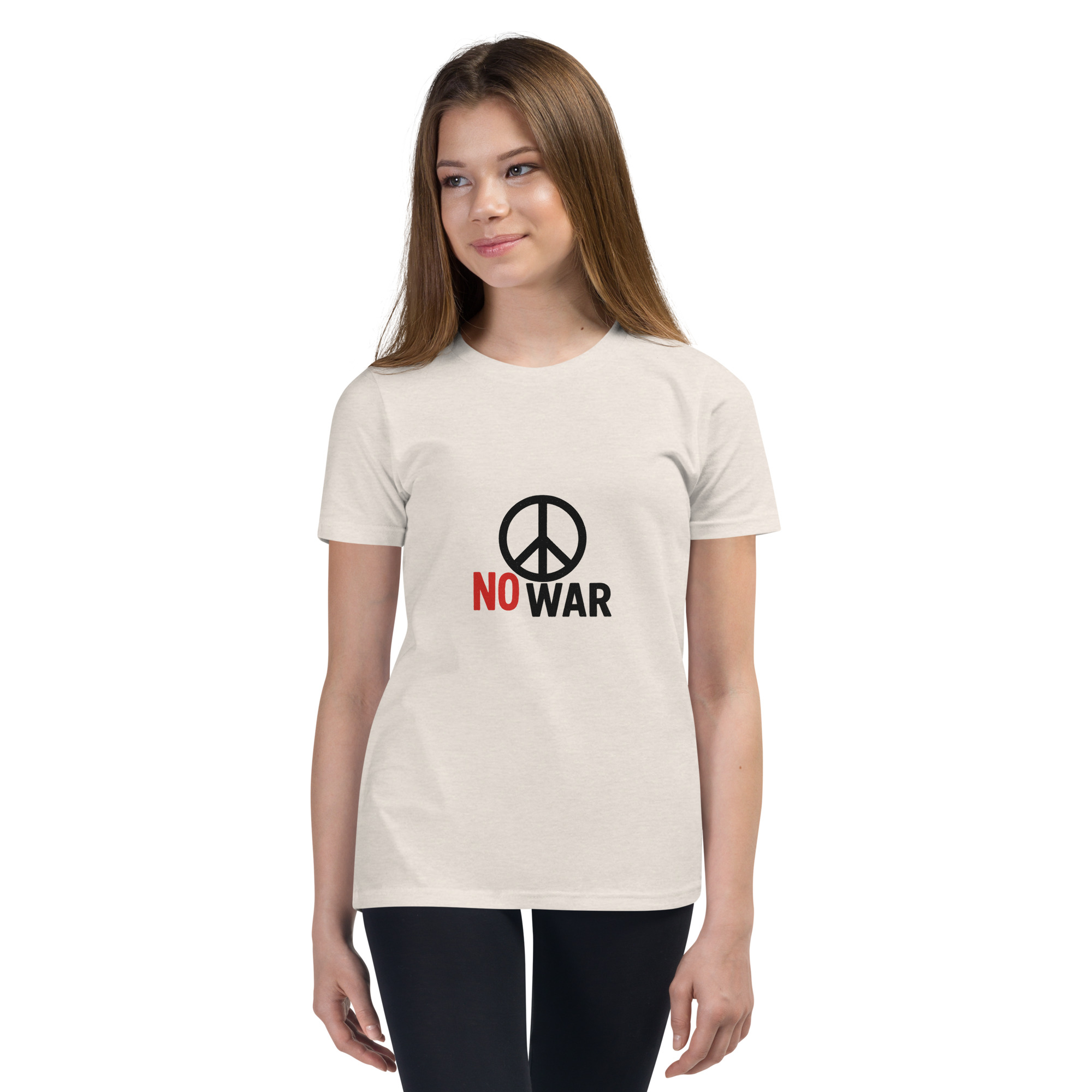 #-09-no-war-Youth Short Sleeve T-Shirt – Bild 21