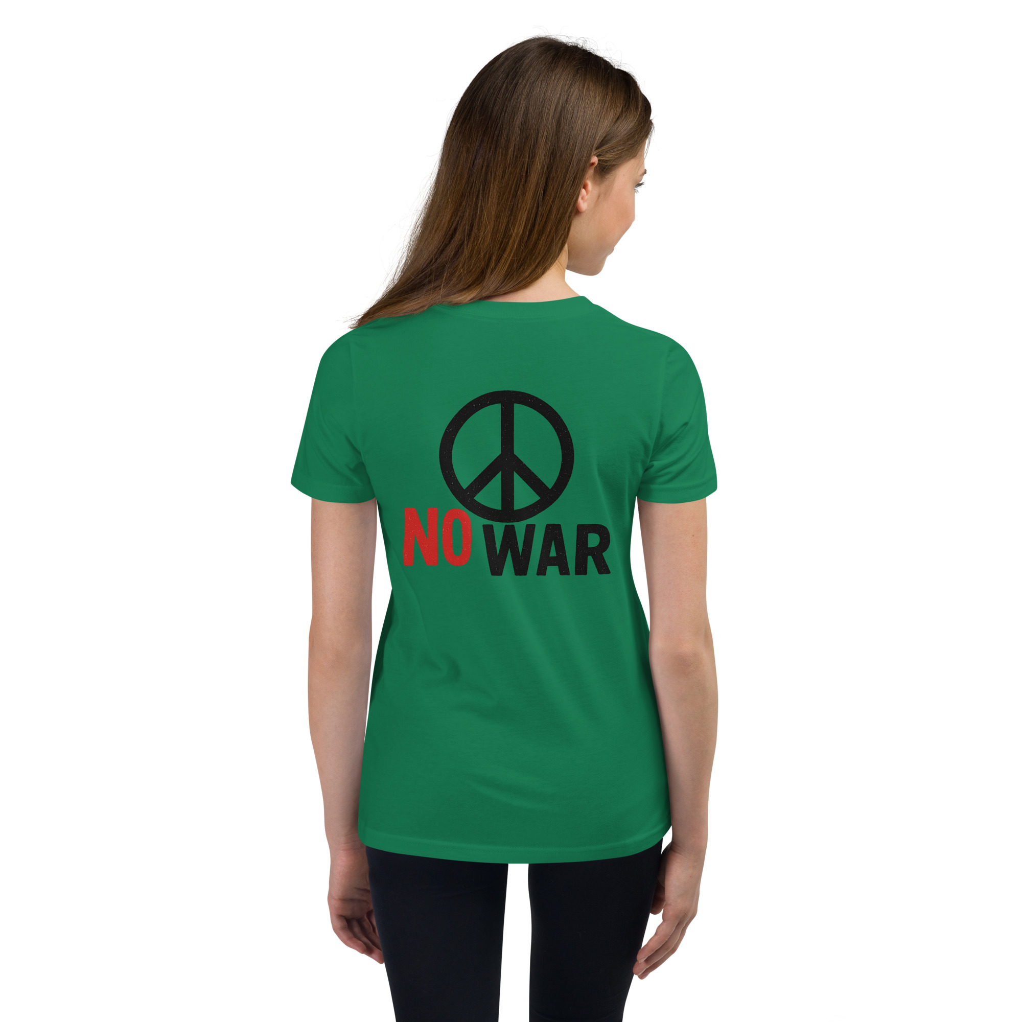 #-09-no-war-Youth Short Sleeve T-Shirt – Bild 12