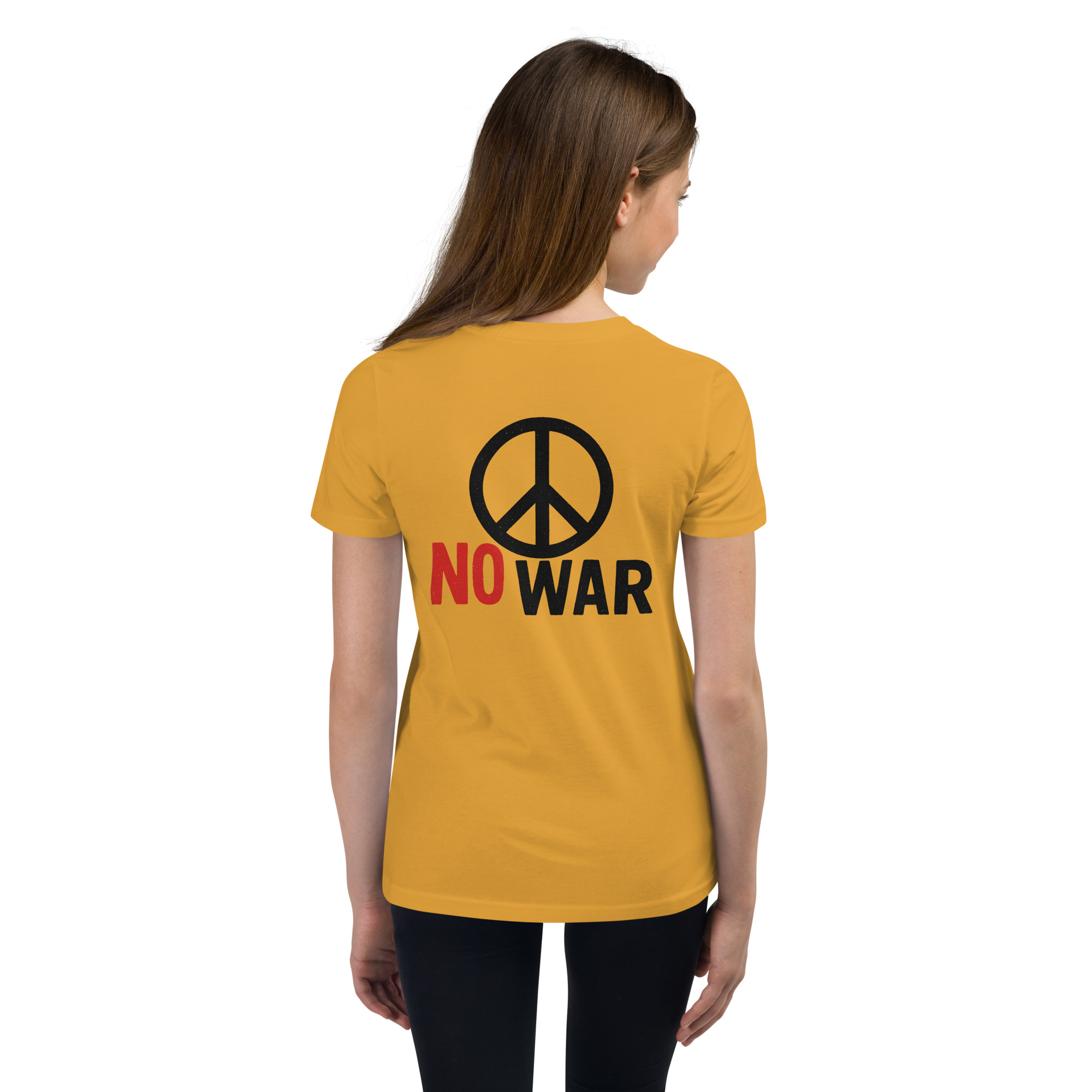 #-09-no-war-Youth Short Sleeve T-Shirt – Bild 18