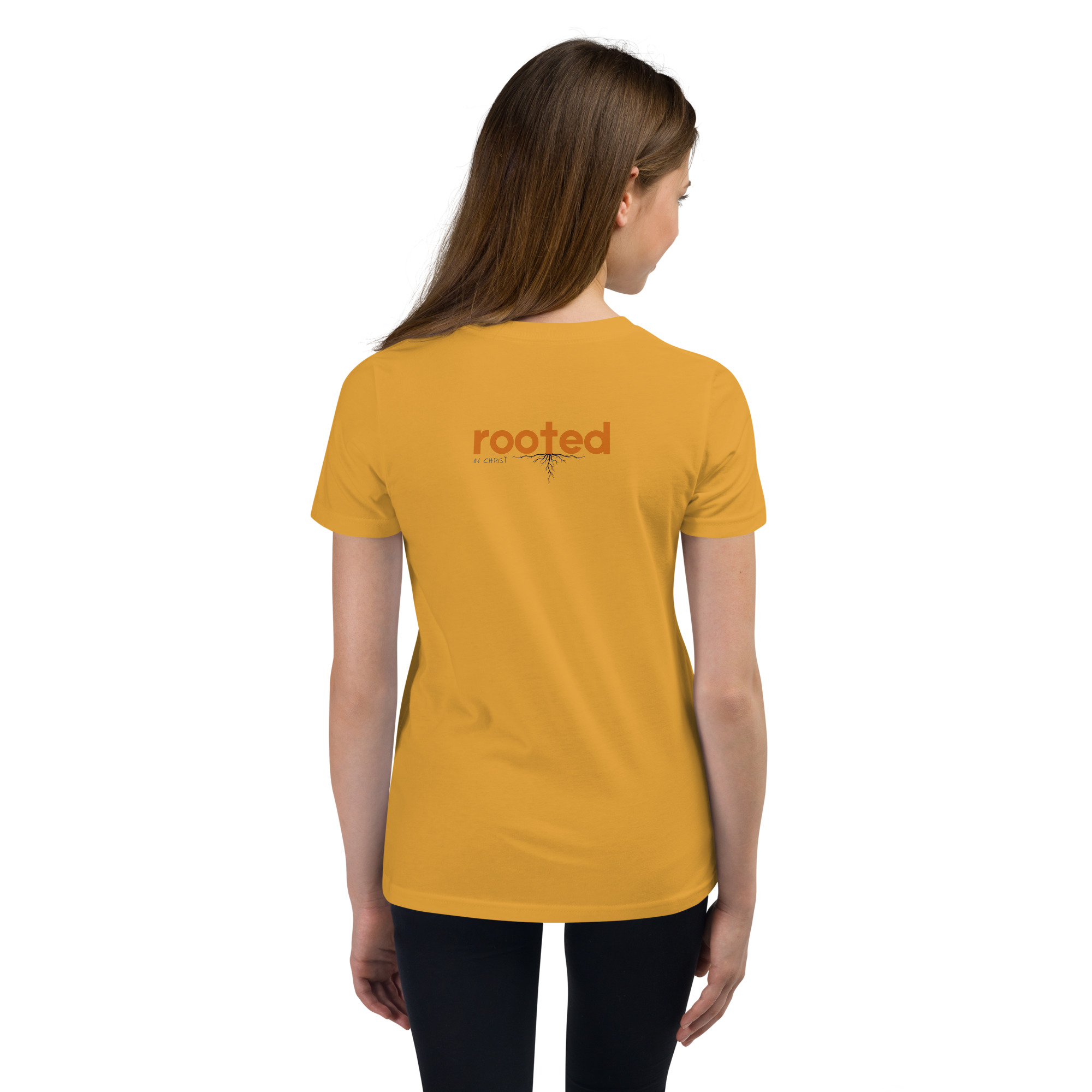 #-04-rooted-Youth Short Sleeve T-Shirt – Bild 3