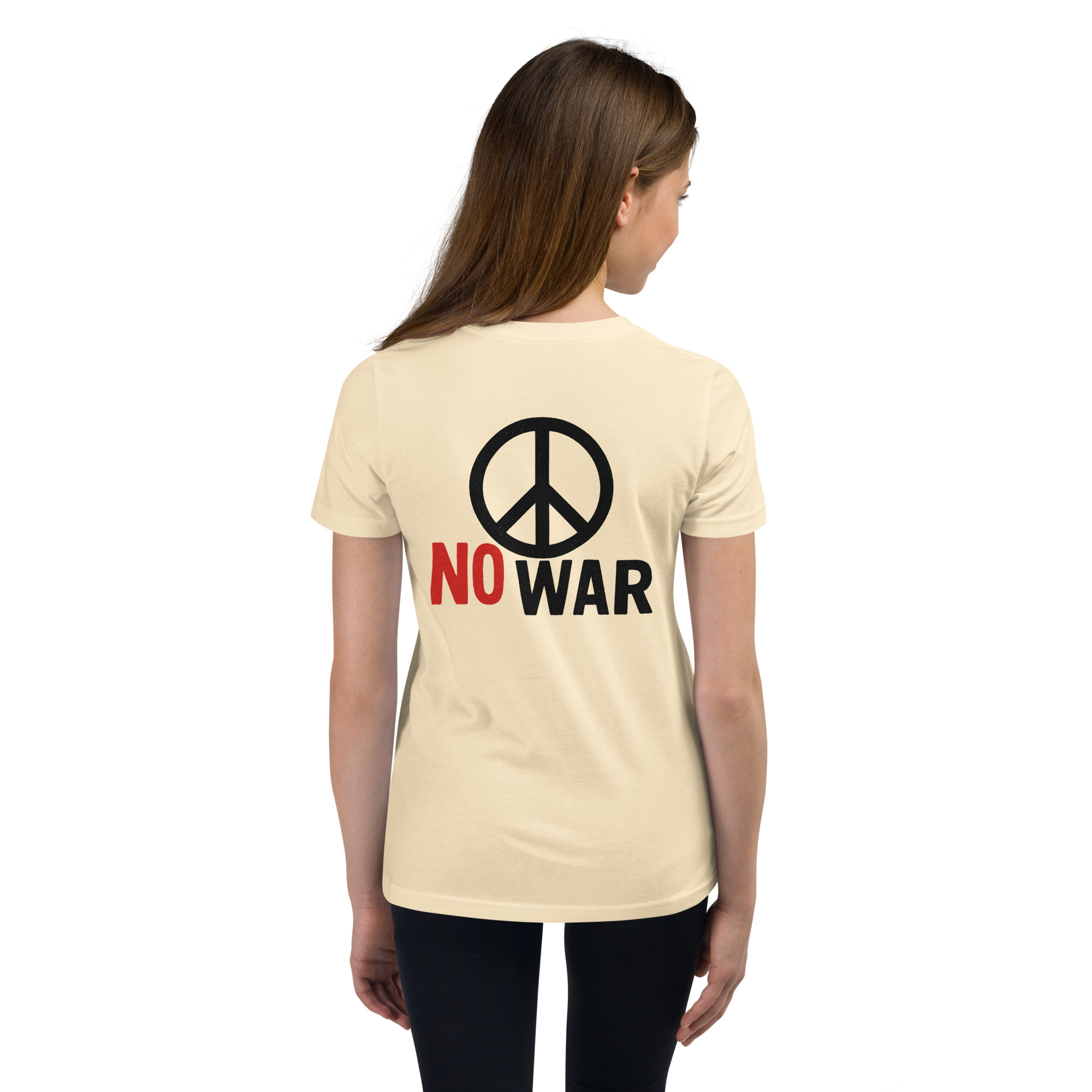 #-09-no-war-Youth Short Sleeve T-Shirt – Bild 24