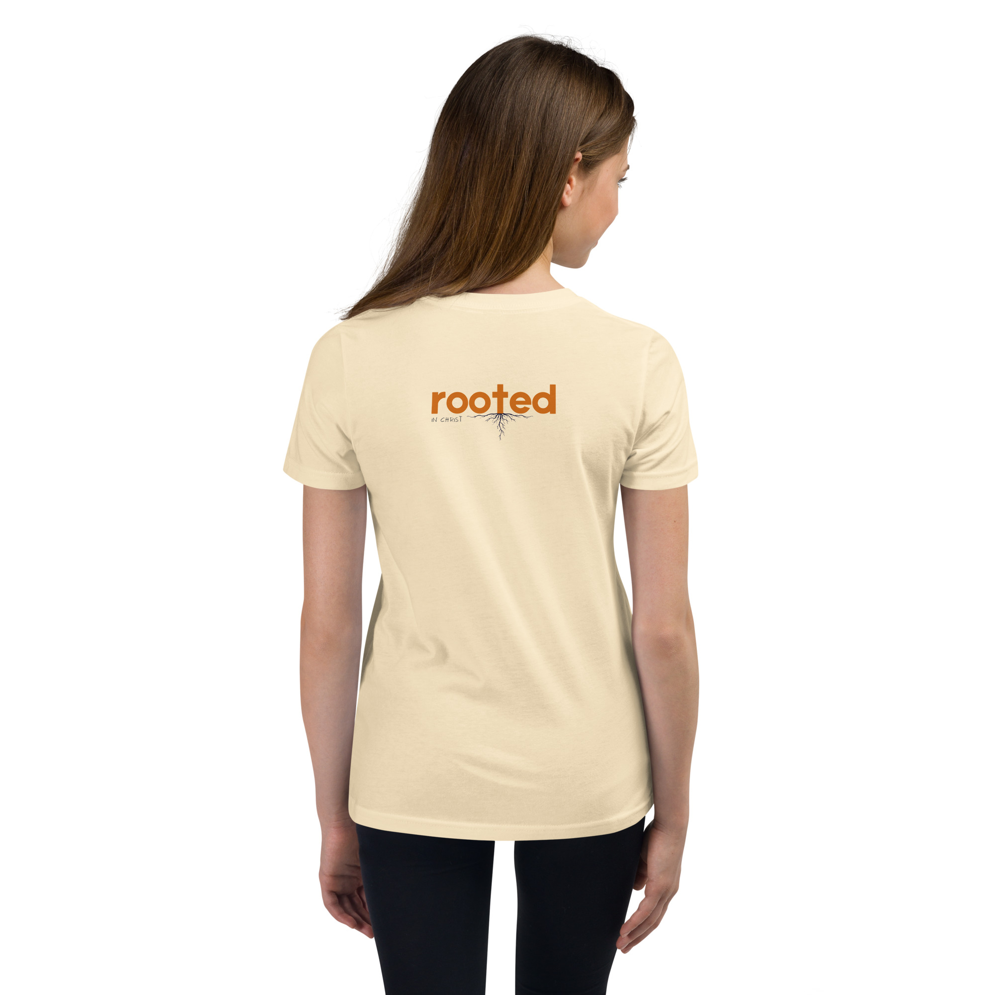#-04-rooted-Youth Short Sleeve T-Shirt – Bild 4