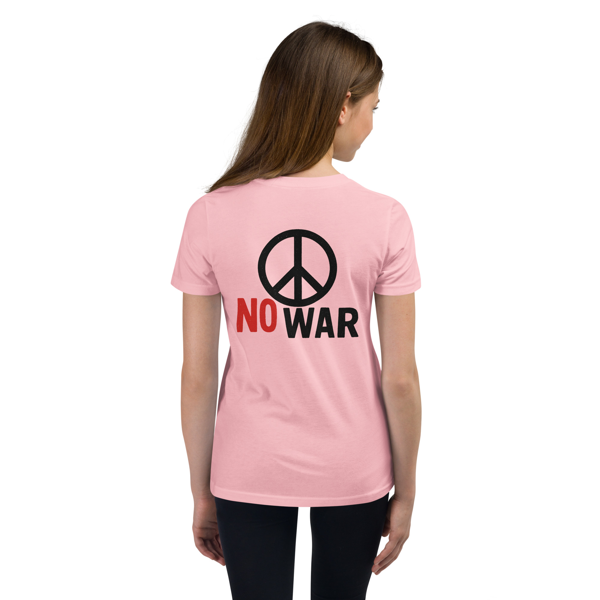 #-09-no-war-Youth Short Sleeve T-Shirt – Bild 20