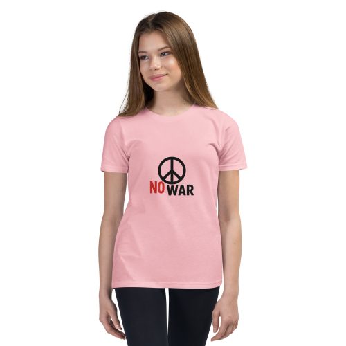 #-09-no-war-Youth Short Sleeve T-Shirt – Bild 19