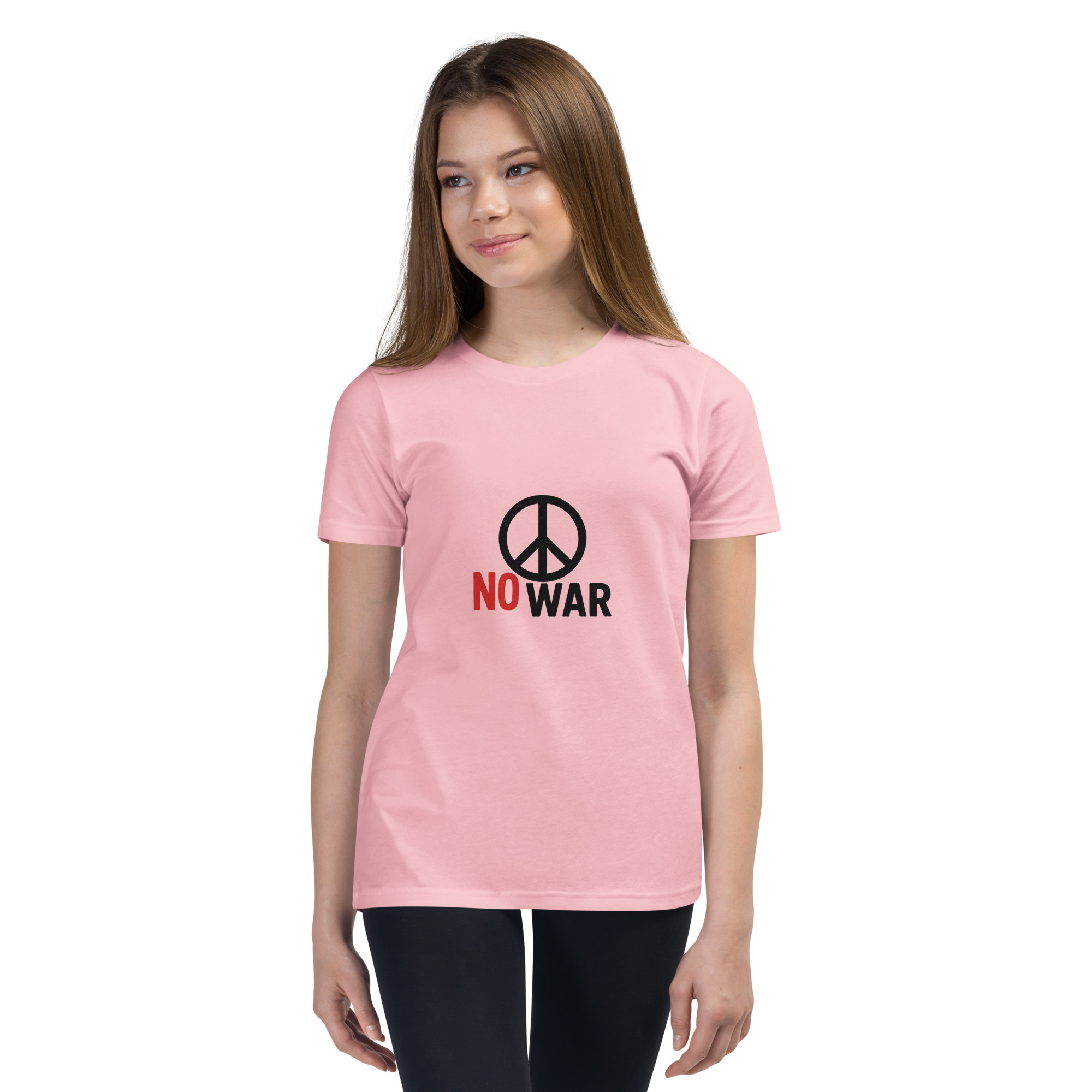 #-09-no-war-Youth Short Sleeve T-Shirt – Bild 19