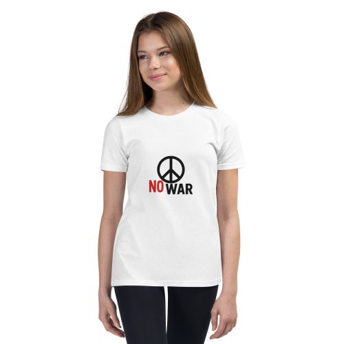 #-09-no-war-Youth Short Sleeve T-Shirt – Bild 25