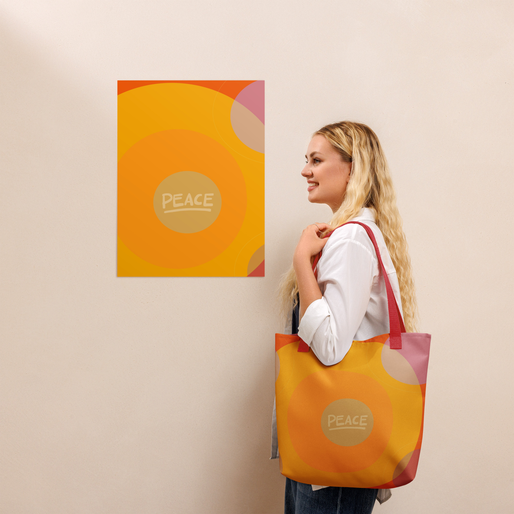 #010-a-Inner-Peace-Sphere-Tote bag – Bild 2