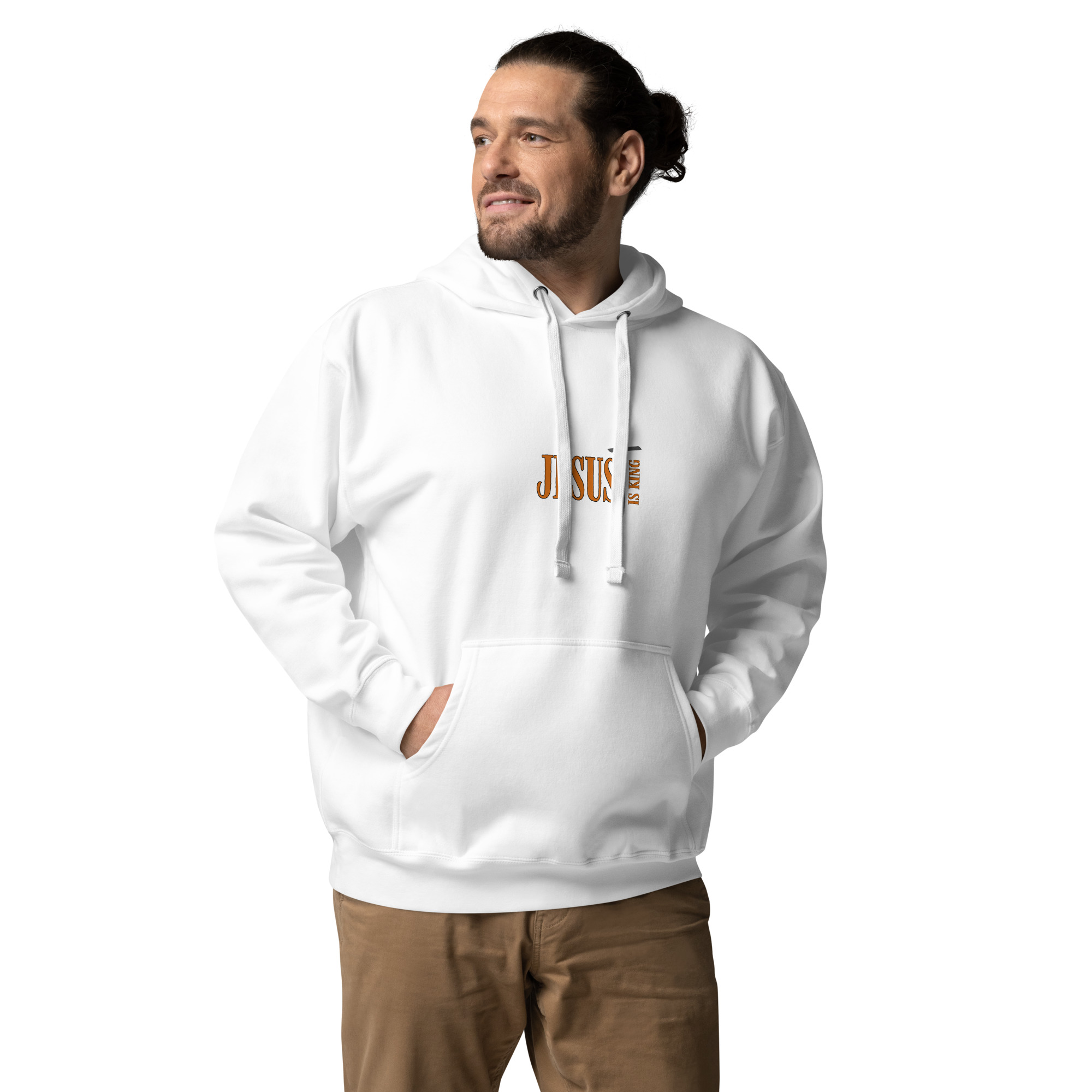 #102-a-Jesus-is-King-Unisex Hoodie – Bild 7