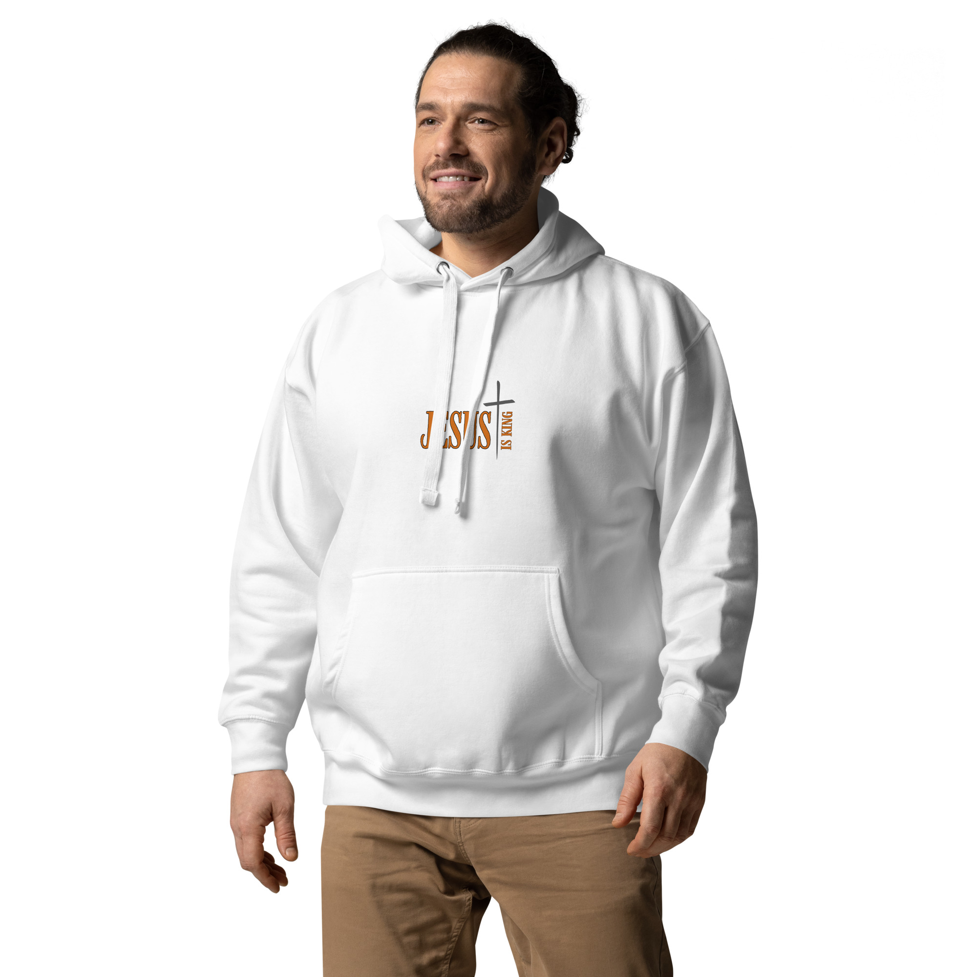 #102-a-Jesus-is-King-Unisex Hoodie – Bild 8